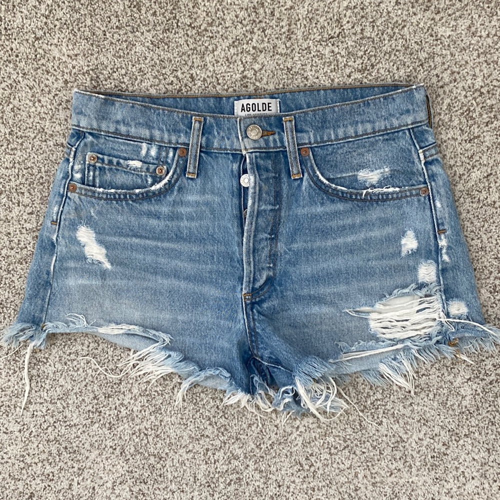 AGOLDE Parker cut off shorts swapmeet